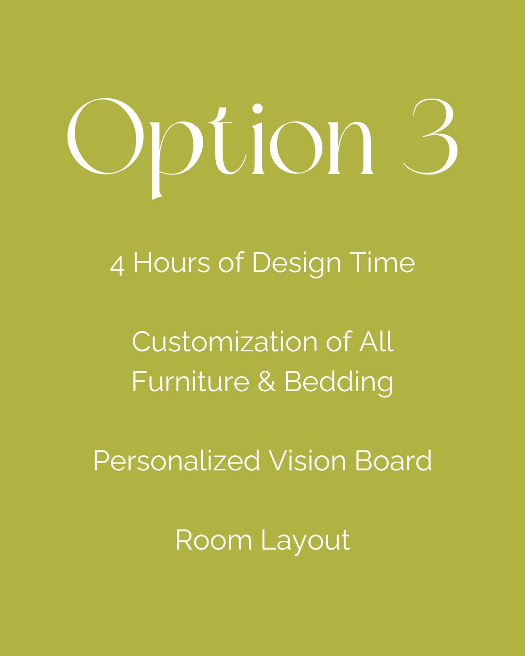 Design Option 3: