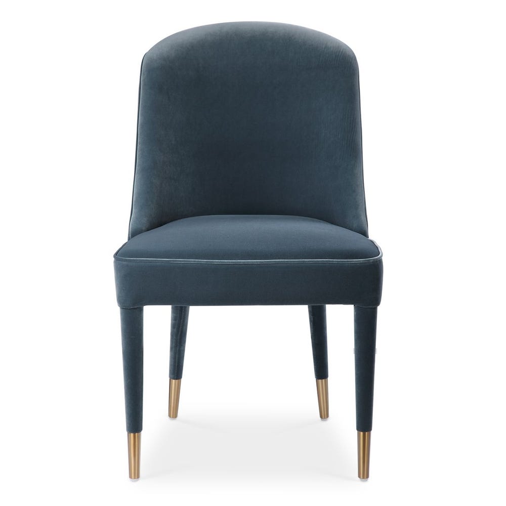 Brie Armless Chair, Blue