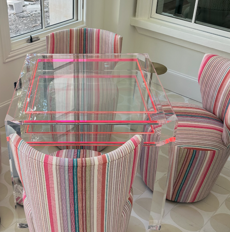 Acrylic Game Table