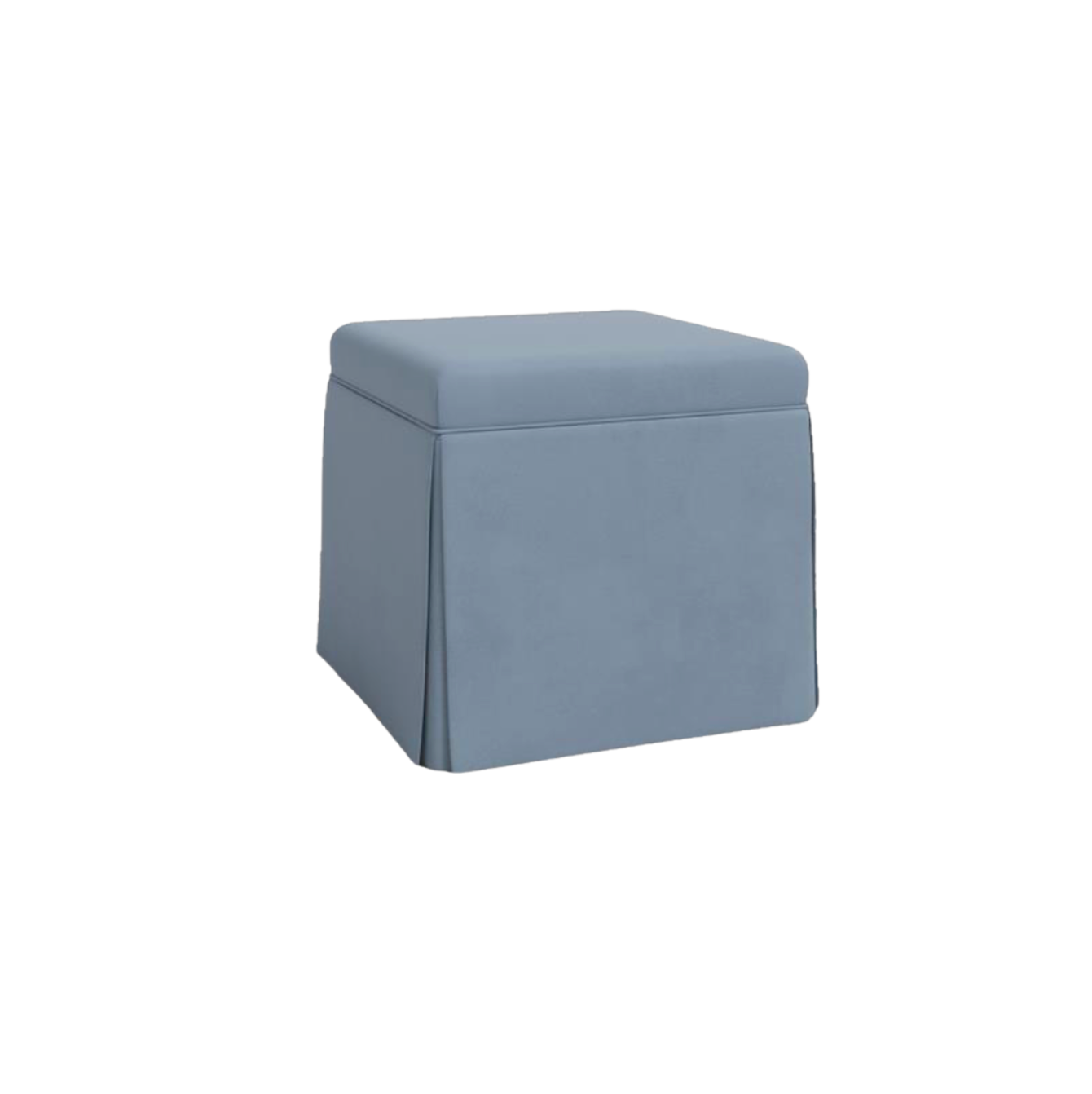 Dyer Ottoman-slate blue