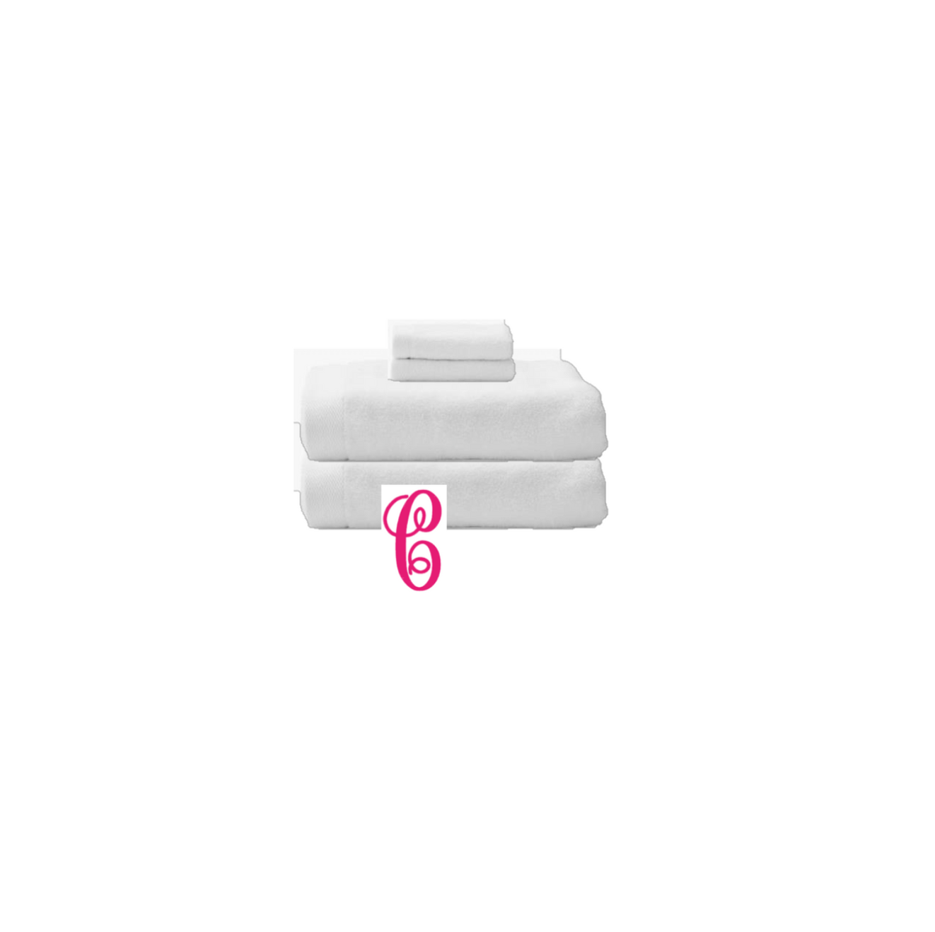 Claire Monogram Towel Set