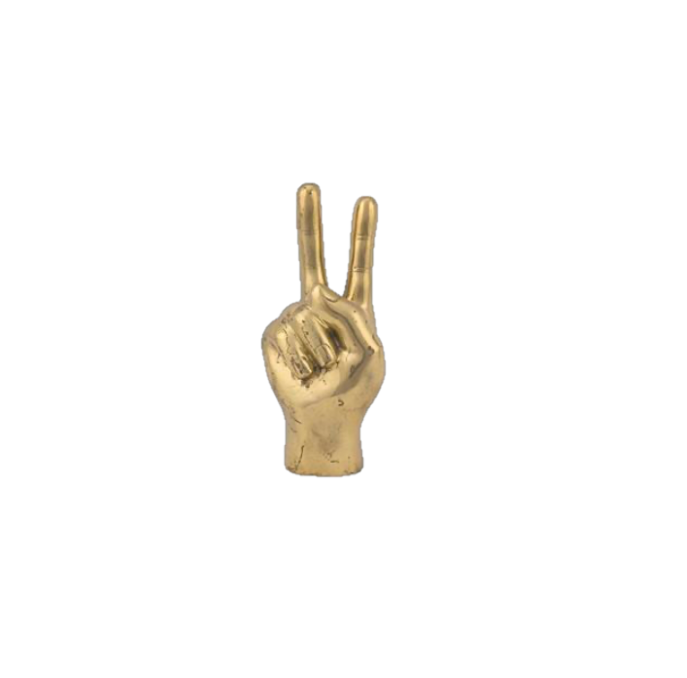 Peace Brass Hand