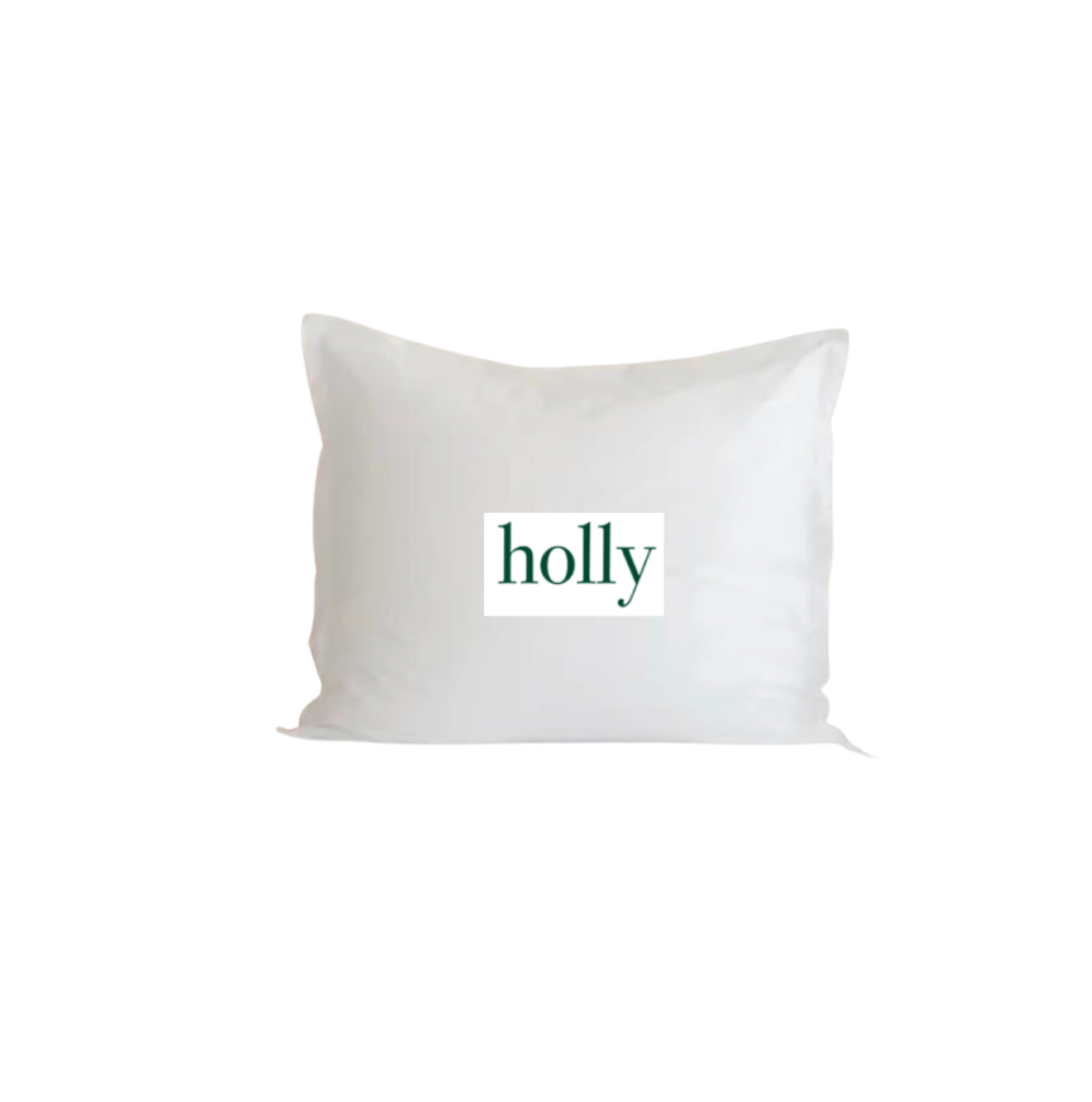 Monogram Sham- Holly