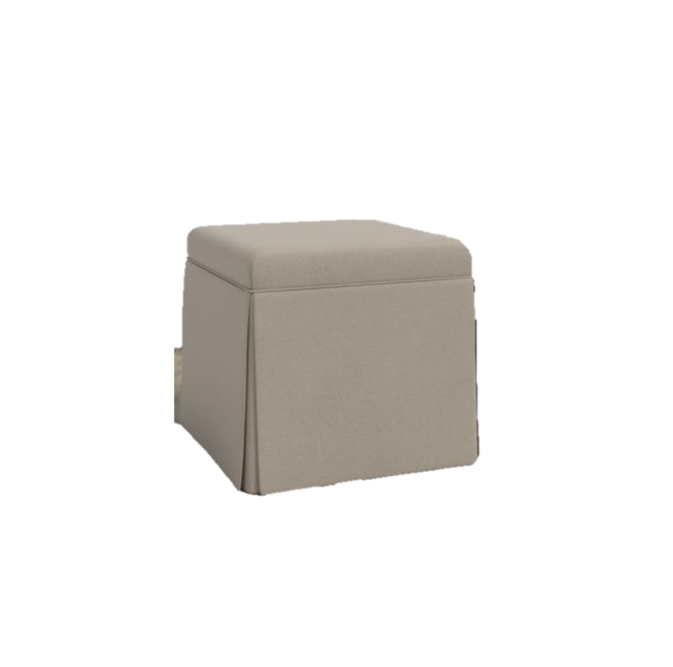 Custom Storage Ottoman