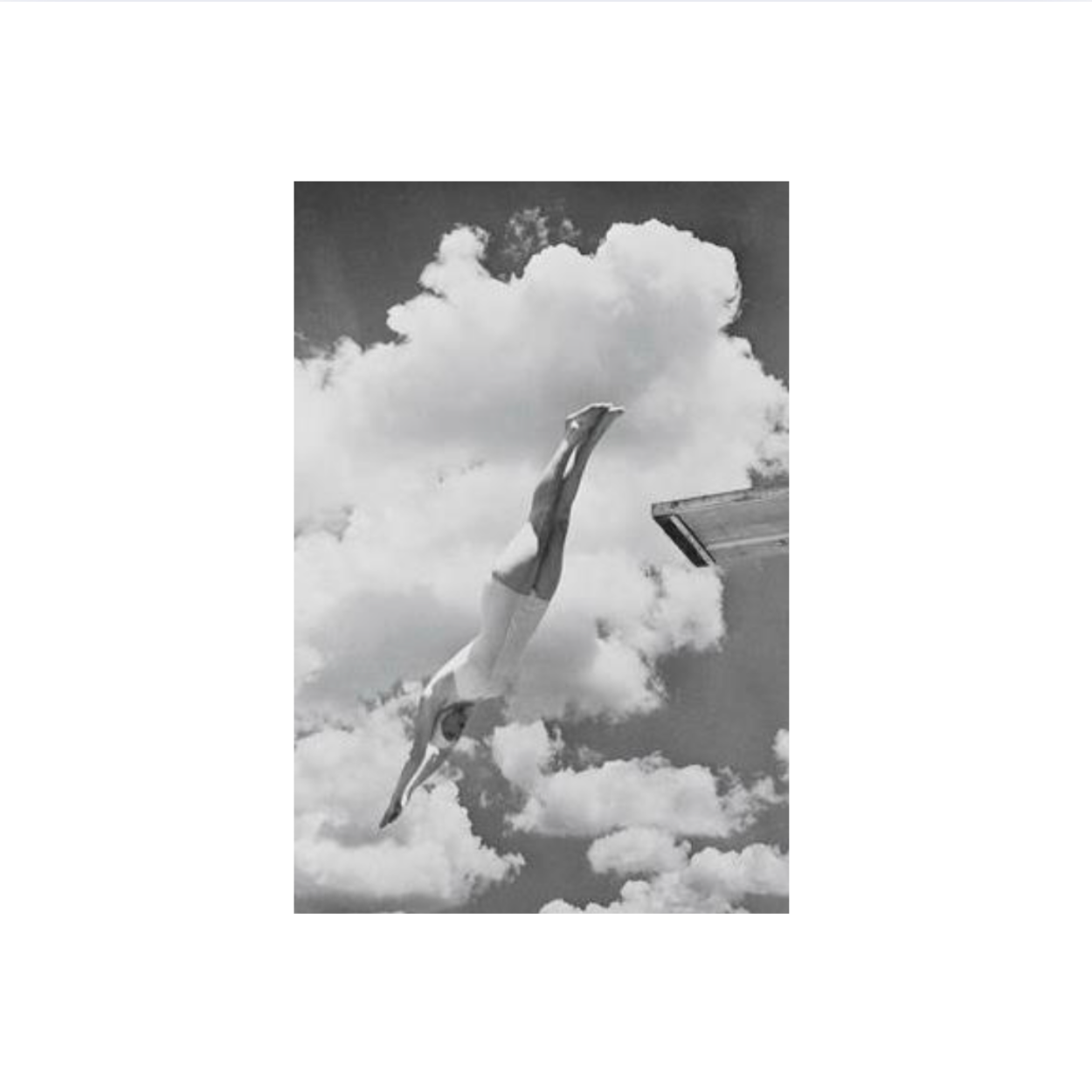 Cloud Dive Wall Art
