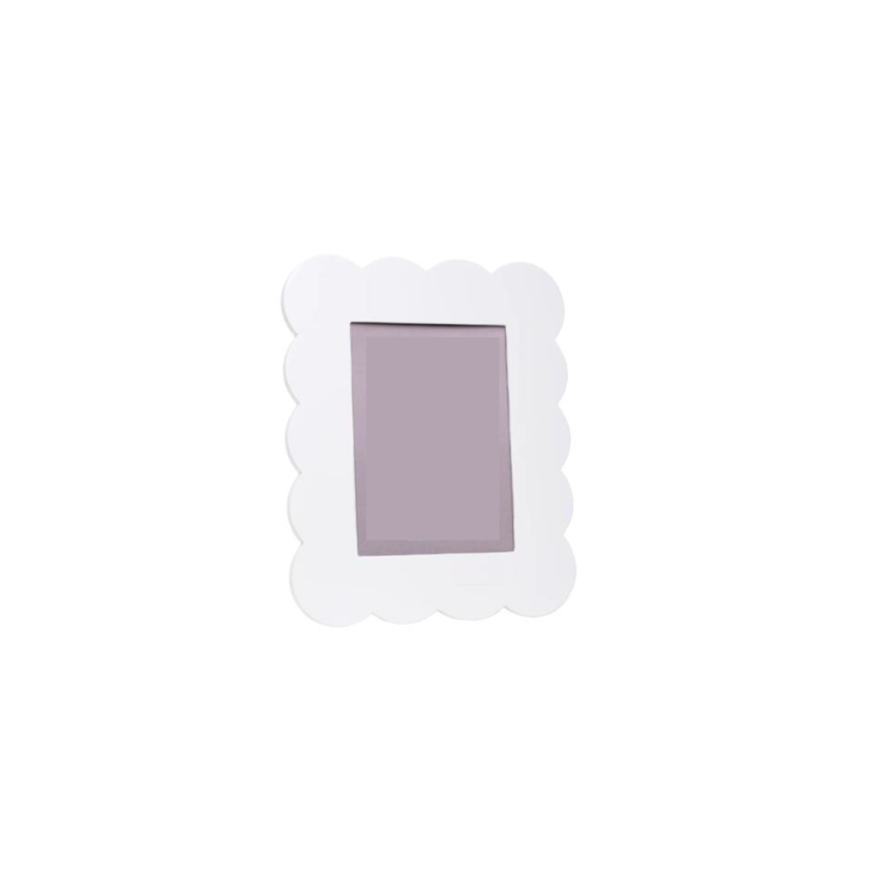 Scallop Picture Frame -(more colors)