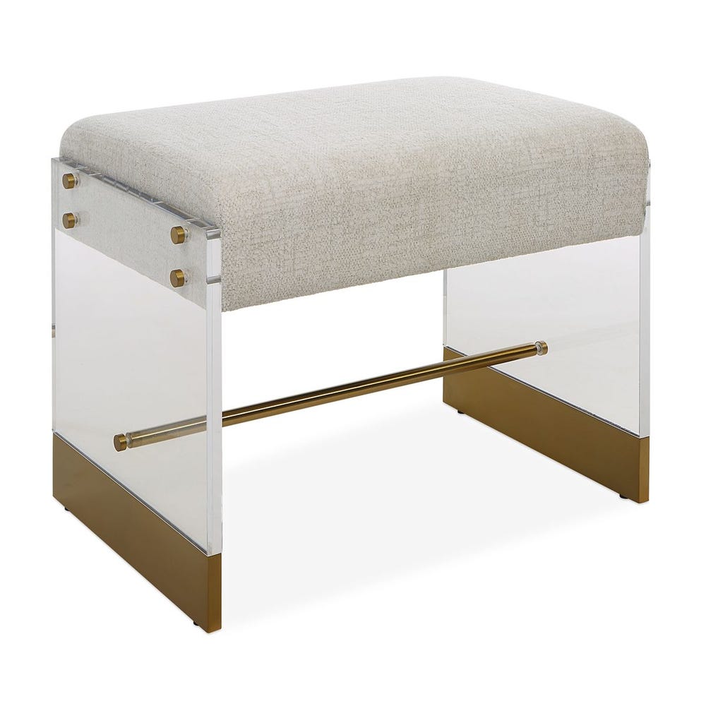 Apparition Small Bench - Ecru
