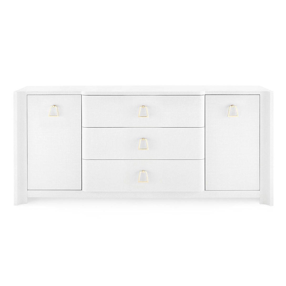 Audrey 3-Drawer & 2-Door Cabinet, Cream
