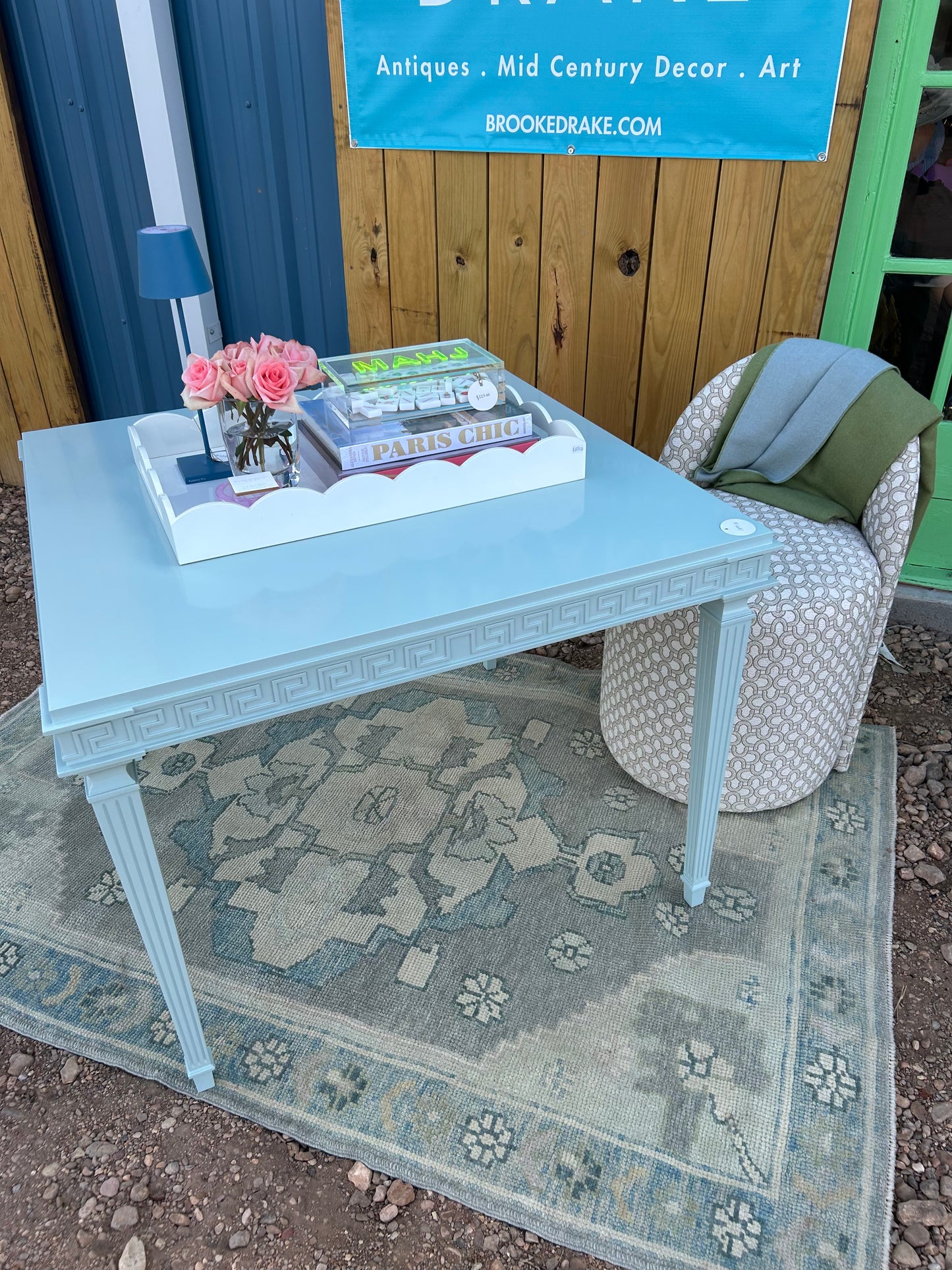 Wildwood Athena Game Table - Light Blue