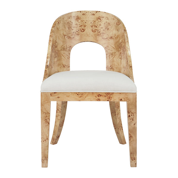 Rafferty Burl Wood Dining Chair