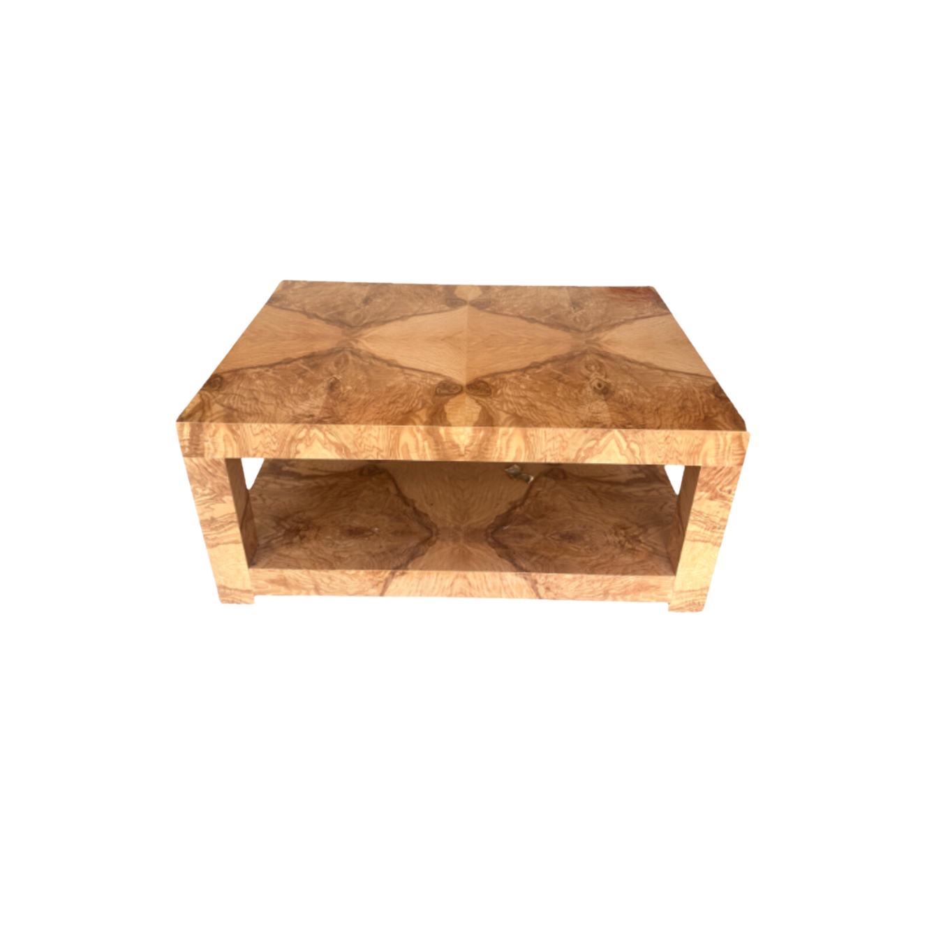 Burlwood Coffee Table