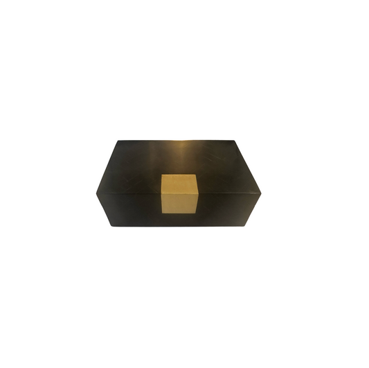 Black Box With Gold Handle