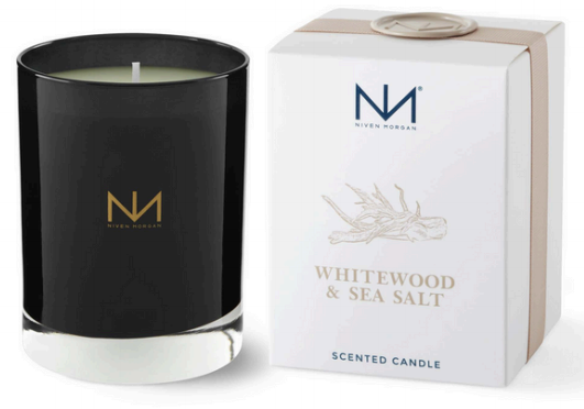 Niven Morgan Whitewood & Sea Salt Candle